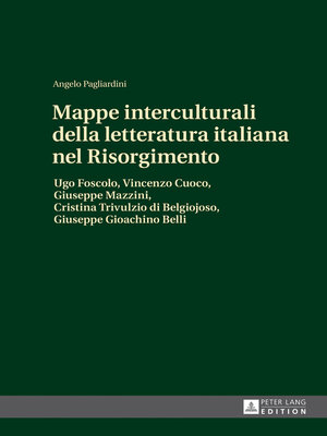 cover image of Mappe interculturali della letteratura italiana nel Risorgimento